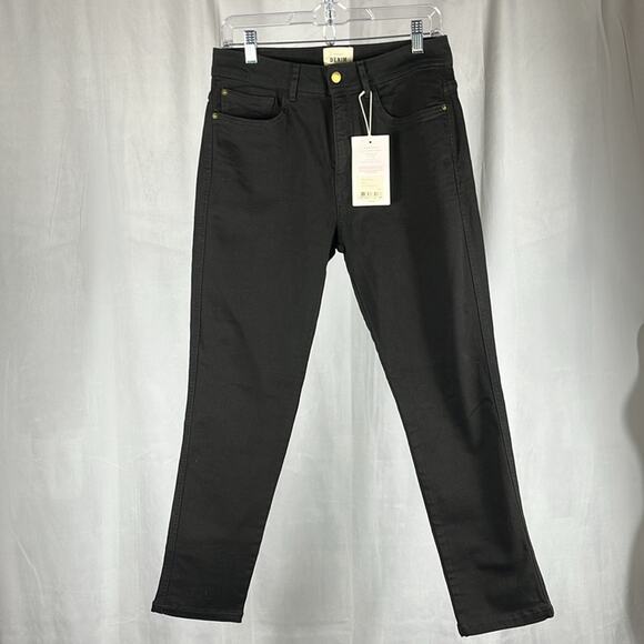 NWT‎ Sezane Le Slim Parfait Black Noir Jean. - Picture 2 of 9